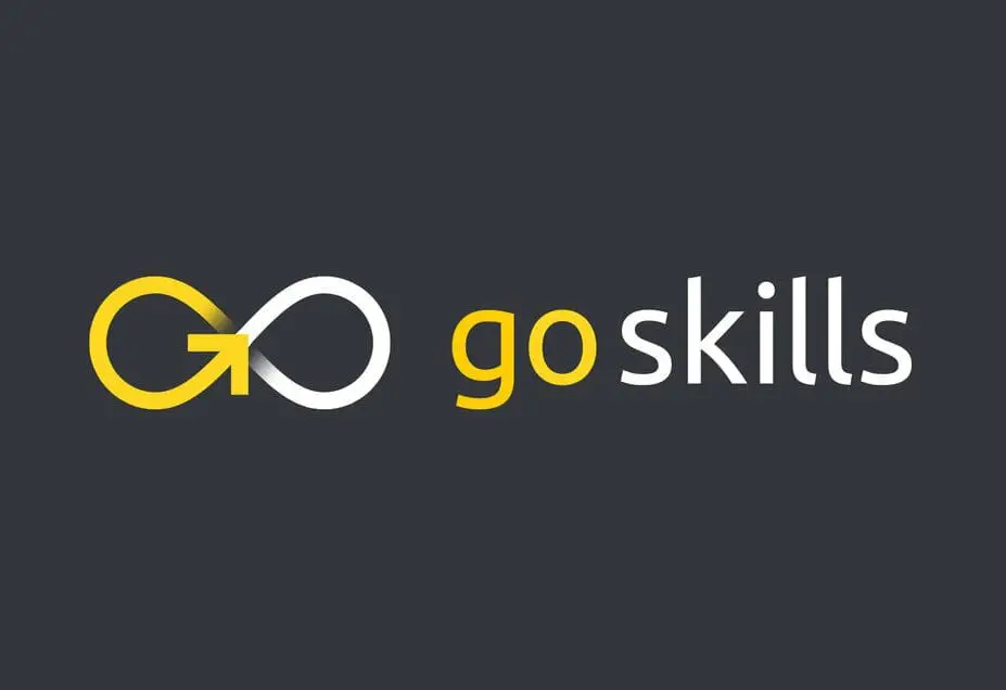 Go Skill logo on the dark background